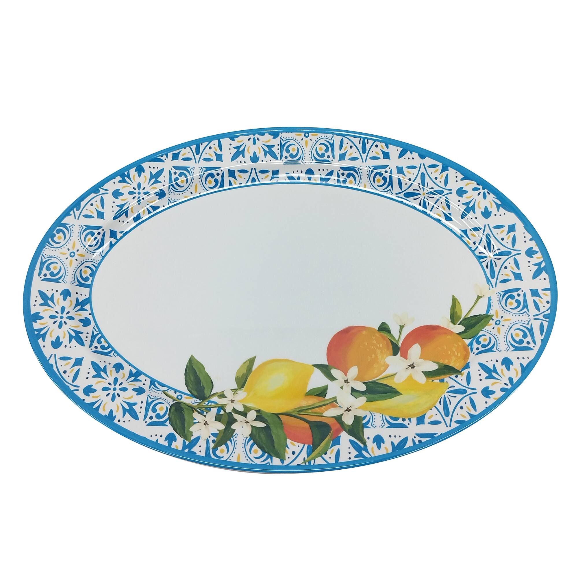 17" x 12" Citrus Kitchen Melamine Platter by Celebrate It™